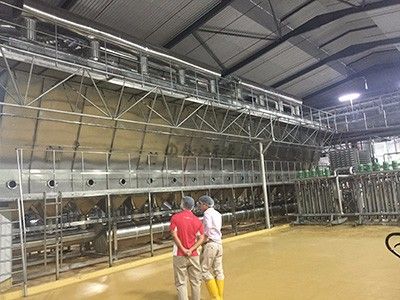 最新氯化鈣噴霧造粒流化床機，通過山東壽光某化工公司驗收