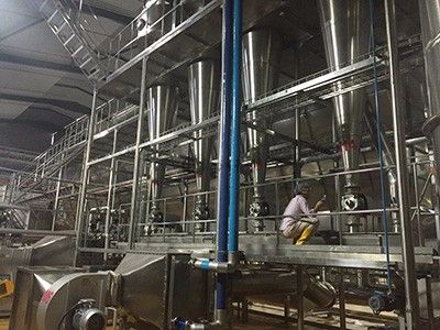 草甘膦雙甘膦專用干燥機,通過南通江山農藥化工股份有限公司驗收